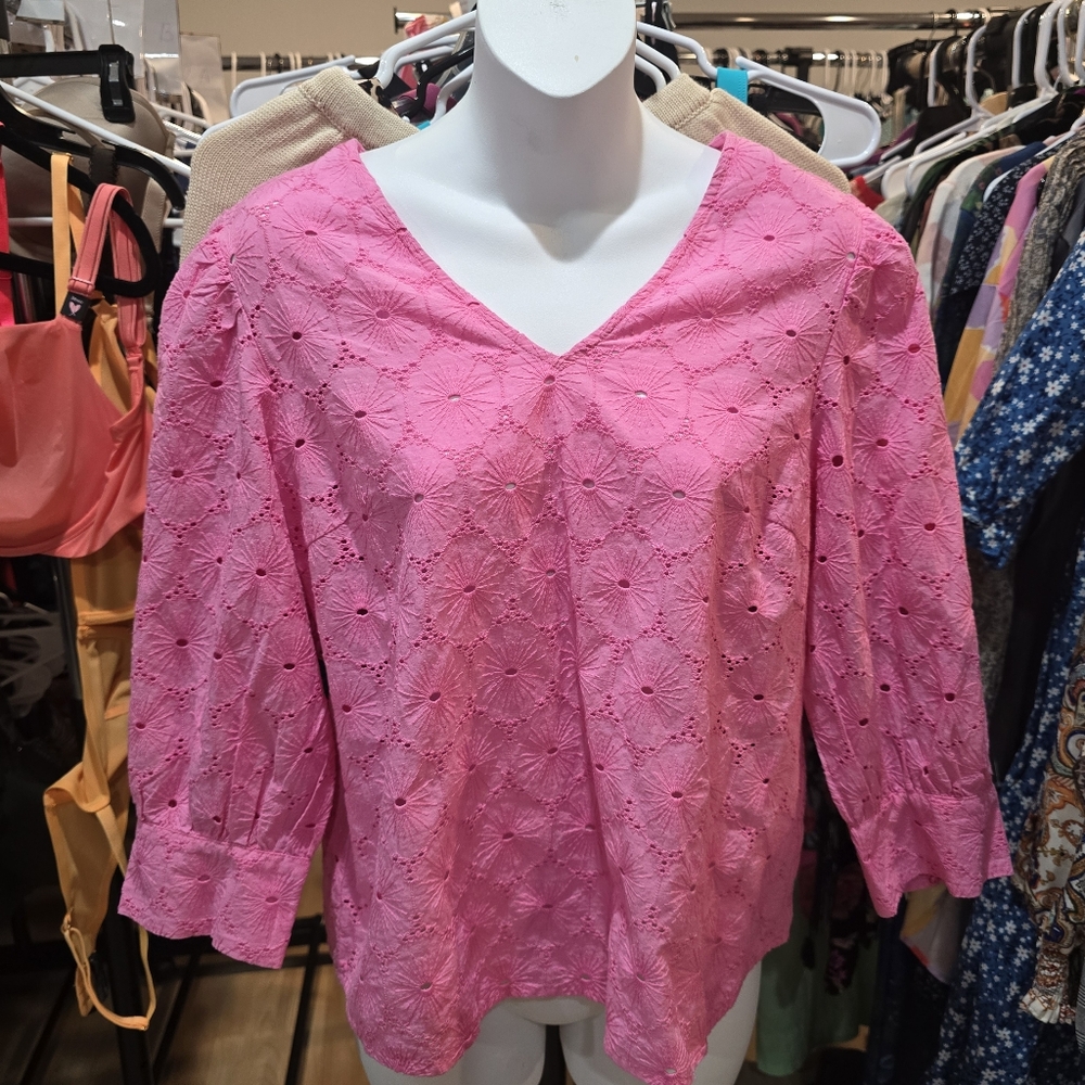 🛍 Vero Moda  pink Top Size M